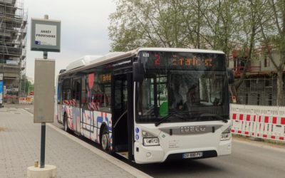 Modification trajet de la ligne de bus 404