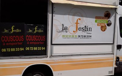 FoodTruck « Le Festin » Couscous le dimanche 19 décembre 2021 de 11h30 à 13h30