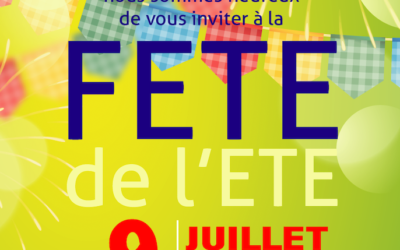 Fête de l’été le samedi 9 juillet 2022