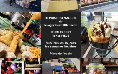 Reprise du marché communal